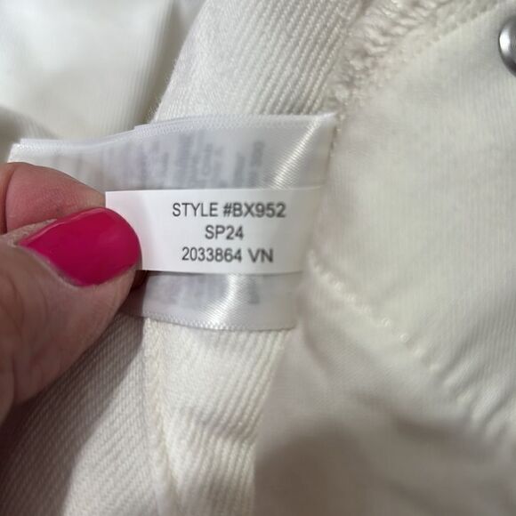 J. Crew Tall high-rise superwide-leg jean in white size 26T NWT - Picture 12 of 13